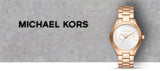  Shop Authentic Michael Kors Slim Runway White Dial Rose Gold Steel Strap Watch For Women - MK3804 - Luxxuri