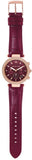 Shop Authentic Michael Kors Parker Chronograph Red Dial Red Leather Strap Watch For Women - MK6986 - Luxxuri