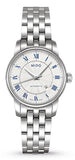  Shop Authentic Mido Baroncelli III Automatic Silver Dial Silver Steel Strap Watch For Women - M7600.4.21.1 - Luxxuri