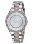  Shop Authentic Michael Kors Lauryn Quartz Mother of Pearl White Dial Two Tone Steel Strap Watch For Women - MK4366 - Luxxuri