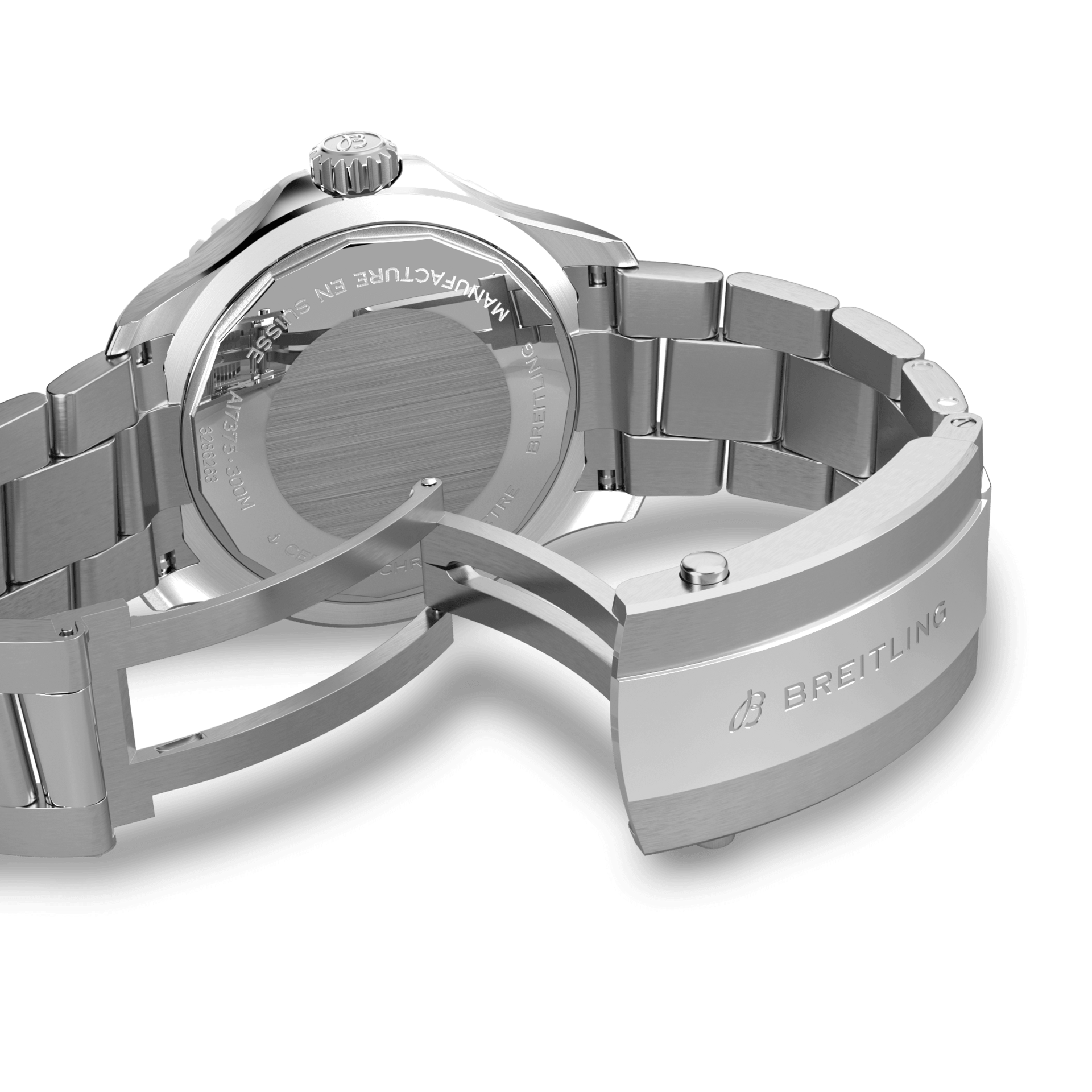  Shop Authentic Breitling Superocean Automatic 42 White Dial Green Silver Steel Strap Watch for Men - A17375E71G1A1 - Luxxuri