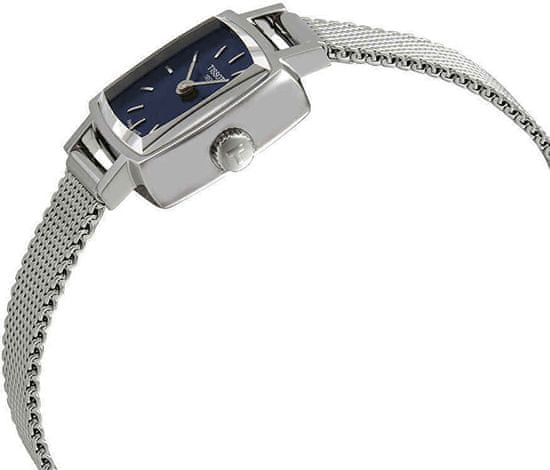 Shop Authentic Tissot Lovely Square Blue Dial Silver Mesh Bracelet Watch For Women - T058.109.11.041.00 - Luxxuri