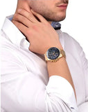  Shop Authentic Maserati SFIDA Analog Blue Dial Gold Stainless Steel Watch For Men - R8873640008 - Luxxuri