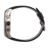  Shop Authentic Hugo Boss Onyx Chronograph Grey Dial Black Leather Strap Watch For Men - HB1513366 - Luxxuri