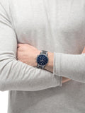  Shop Authentic Emporio Armani Renato Chronograph Quartz Blue Dial Grey Steel Strap Watch For Men - AR2505 - Luxxuri