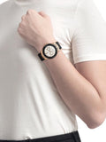  Shop Authentic Guess Limelight Quartz White Dial Black Leather Strap Watch For Women - W0775L9 - Luxxuri