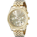  Shop Authentic Michael Kors Lexington Gold Dial Gold Steel Strap Watch for Men - MK8281 - Luxxuri