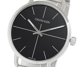  Shop Authentic Calvin Klein Even Black Dial Silver Mesh Bracelet Watch for Women - K7B23121 - Luxxuri