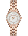  Shop Authentic Michael Kors Lauryn Mother of Pearl Dial Rose Gold Steel Strap Watch for Women - MK3716 - Luxxuri
