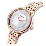  Shop Authentic Swarovski Crystalline Chic Analog Silver Dial Rose Gold Steel Strap Watch for Women - 5544590 - Luxxuri