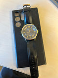  Shop Authentic Emporio Armani Renato Quartz Grey Dial Black Leather Strap Watch For Men - AR11049 - Luxxuri