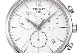  Shop Authentic Tissot T Classic Tradition Chronograph White Dial Silver Steel Strap Watch For Men - T063.617.11.037.00 - Luxxuri