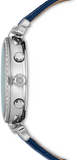  Shop Authentic Swarovski Era Journey Blue Dial Blue Leather Strap Watch for Women - 5479239 - Luxxuri