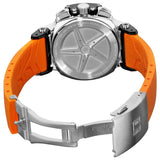  Shop Authentic Tissot T Race Chronograph Black Dial Orange Rubber Strap Watch for Women - T048.217.27.057.00 - Luxxuri