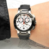  Shop Authentic Tissot T Race Chronograph White Dial Black Rubber Strap Watch for Men - T048.417.27.037.00 - Luxxuri