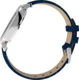  Shop Authentic Swarovski Passage Moon Phase Blue Dial Blue Leather Strap Watch for Women - 5613320 - Luxxuri