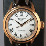  Shop Authentic Tissot T Classic Carson White Dial Brown Leather Strap Watch For Women - T085.207.36.013.00 - Luxxuri