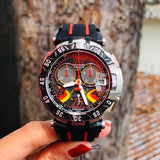  Shop Authentic Tissot T Race Chronograph Stefan Bradl Special Edition Black Dial Black Rubber Strap Watch for Men - T092.417.27.057.02 - Luxxuri