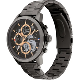  Shop Authentic Tommy Hilfiger Henry Chronograph Grey Dial Grey Steel Strap Watch For Men - 1710479 - Luxxuri