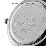  Shop Authentic Daniel Wellington Petite Sheffield Black Dial Black Leather Strap Watch For Women - DW00100180 - Luxxuri