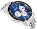  Shop Authentic Hugo Boss Chronograph Blue Dial Silver Steel Strap Watch for Men - 1513630 - Luxxuri