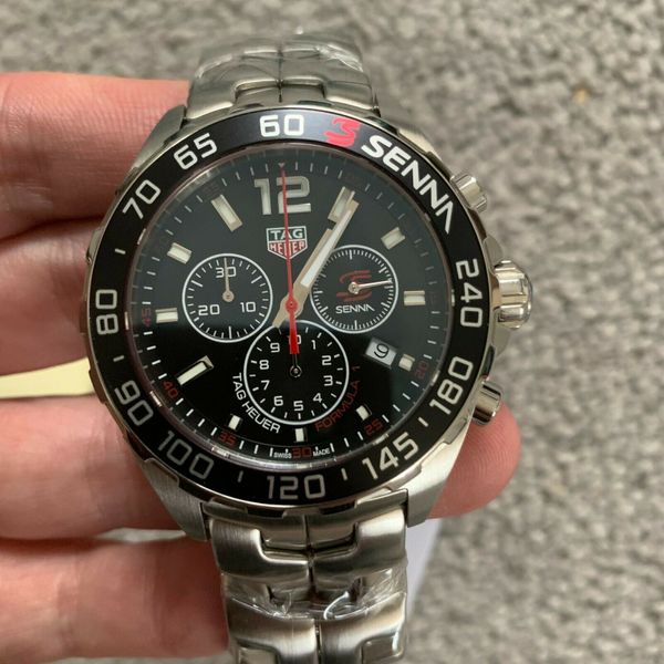  Shop Authentic Tag Heuer Senna Black Dial Watch for Men - CAZ1015.BA0883 - Luxxuri