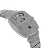  Shop Authentic Gucci Grip Quartz Silver Dial Silver Steel Strap Watch For Women - YA157401 - Luxxuri