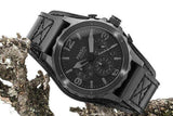  Shop Authentic Fossil Nate Chronograph Black Dial Black Leather Strap Watch for Men - JR1510 - Luxxuri