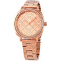  Shop Authentic Michael Kors Nia Quartz Rose Gold Dial Rose Gold Steel Strap Watch For Women - MK3990 - Luxxuri