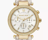  Shop Authentic Michael Kors Tibby Multifunction Silver Dial White Leather Strap Watch For Women - MK6967 - Luxxuri