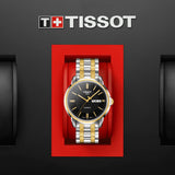  Shop Authentic Tissot Automatics III Day Date Black Dial Two Tone Steel Strap Watch For Men - T065.430.22.051.00 - Luxxuri