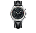  Shop Authentic Breitling Navitimer 1 Chronograph 41mm Automatic Black Dial Black Leather Strap Mens Watch - A13324121B1P1 - Luxxuri