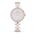 Swarovski Cosmopolitan Crystals Silver Dial Two Tone Steel Strap Watch for Women - 5644081