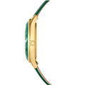  Shop Authentic Swarovski Octea Nova Crystals Green Dial Green Leather Strap Watch for Women - 5650005 - Luxxuri
