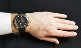  Shop Authentic Tissot PRS 516 Chronograph Black Dial Black Leather Strap Watch For Men - T100.417.36.051.00 - Luxxuri