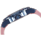  Shop Authentic Guess Limelight Blue Dial Pink Rubber Strap Watch For Women - W0775L5 - Luxxuri
