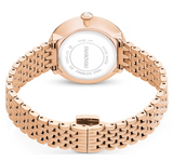  Shop Authentic Swarovski Certa Crystals Silver Dial Rose Gold Steel Strap Watch for Women - 5672981 - Luxxuri