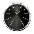  Shop Authentic Calvin Klein Equal Black Dial Black Leather Strap Watch for Women - K3E231C1 - Luxxuri