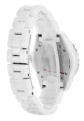  Shop Authentic Chanel J12 Diamonds Quartz Ceramic White Dial White Steel Strap Watch for Women - J12 H2422 - Luxxuri