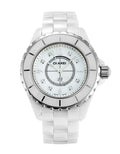 Shop Authentic Chanel J12 Diamonds Quartz Ceramic White Dial White Steel Strap Watch for Women - J12 H2422 - Luxxuri
