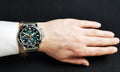Tissot Seastar 1000 Chronograph Green Dial Silver Mesh Bracelet Watch For Men - T120.417.11.091.00