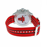  Shop Authentic Tissot Quickster Chronograph NBA Chicago Bulls White Dial Red NATO Strap Watch For Men - T095.417.17.037.04 - Luxxuri