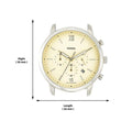  Shop Authentic Fossil Neutra Chronograph White Dial Brown Leather Strap Watch for Men - FS5380 - Luxxuri
