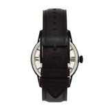  Shop Authentic Fossil Townsman Automatic Skeleton Brown Dial Brown Leather Strap Watch for Men - ME3098 - Luxxuri