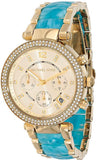  Shop Authentic Michael Kors Parker Gold Dial Two Tone Steel Strap Watch for Women - MK6364 - Luxxuri