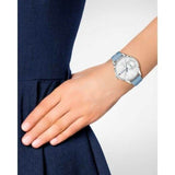  Shop Authentic Tommy Hilfiger Brooke Silver Dial Blue Leather Strap Watch for Women - 1782023 - Luxxuri