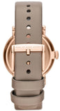  Shop Authentic Marc Jacobs Baker Grey Dial Grey Leather Strap Watch for Women - MBM1266 - Luxxuri