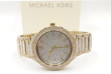  Shop Authentic Michael Kors Kerry Crystals Gold Dial Gold Steel Strap Watch For Women - MK3360 - Luxxuri