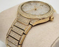  Shop Authentic Michael Kors Kerry Crystals Gold Dial Gold Steel Strap Watch For Women - MK3360 - Luxxuri