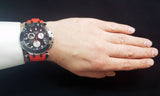  Shop Authentic Tissot T Race Chronograph Black Dial Red Silicone Strap Watch For Men - T115.417.27.051.00 - Luxxuri
